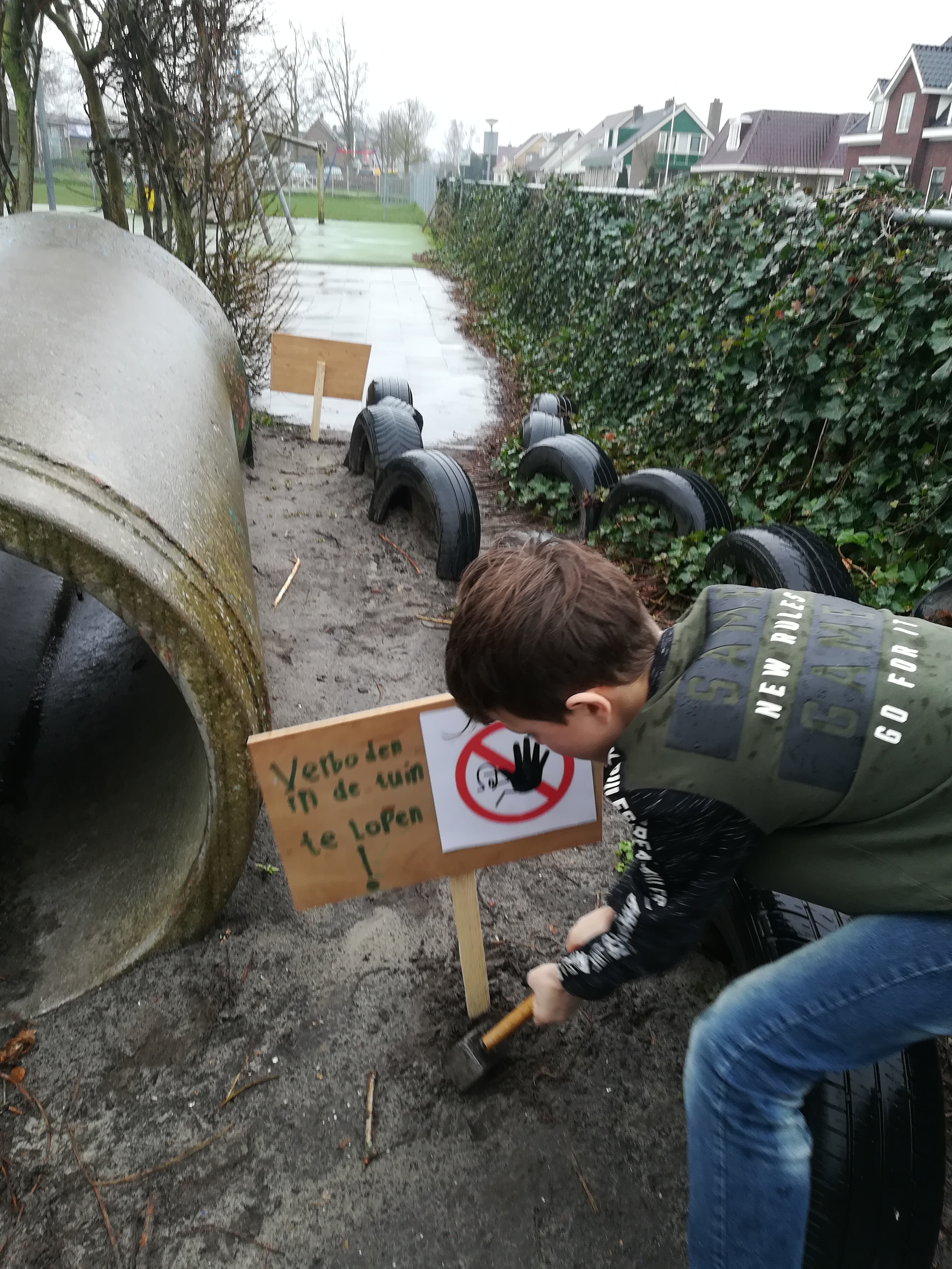 Bloemen bescherming! 