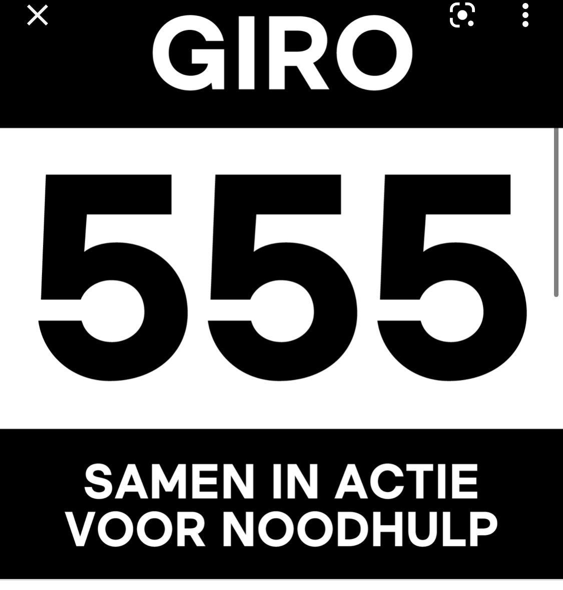 Kinderen in actie voor de slachtoffers van de oorlog