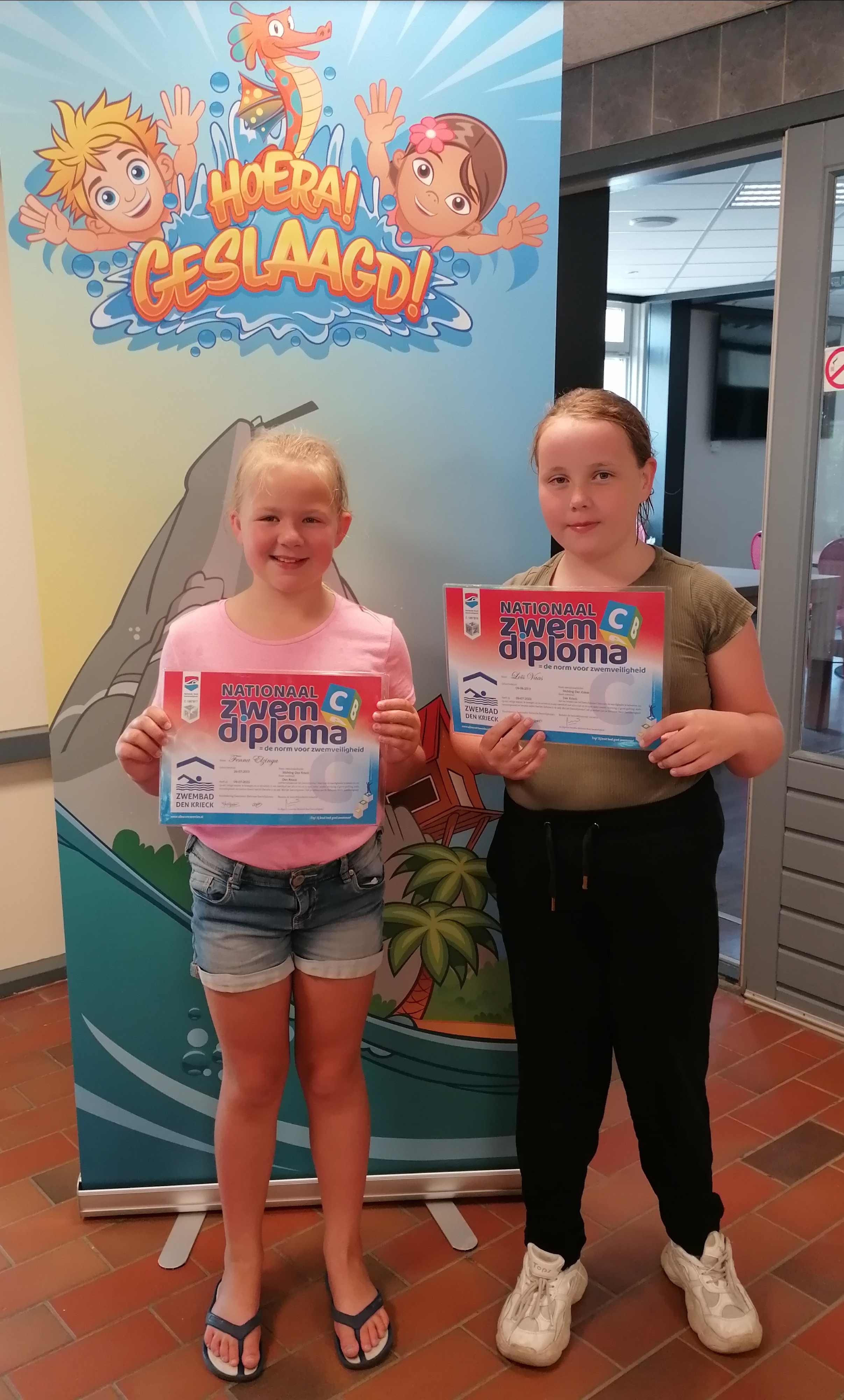 Ook geslaagd voor B en C! 