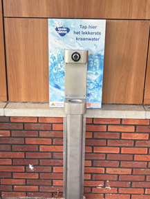 Watertappunt op school