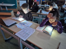 Zaklamp lezen / boom versieren 